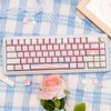 COOMICKEY PBT Keycaps 95 Keys Pink Cartoon Keycaps Dye-Sublimation Cute