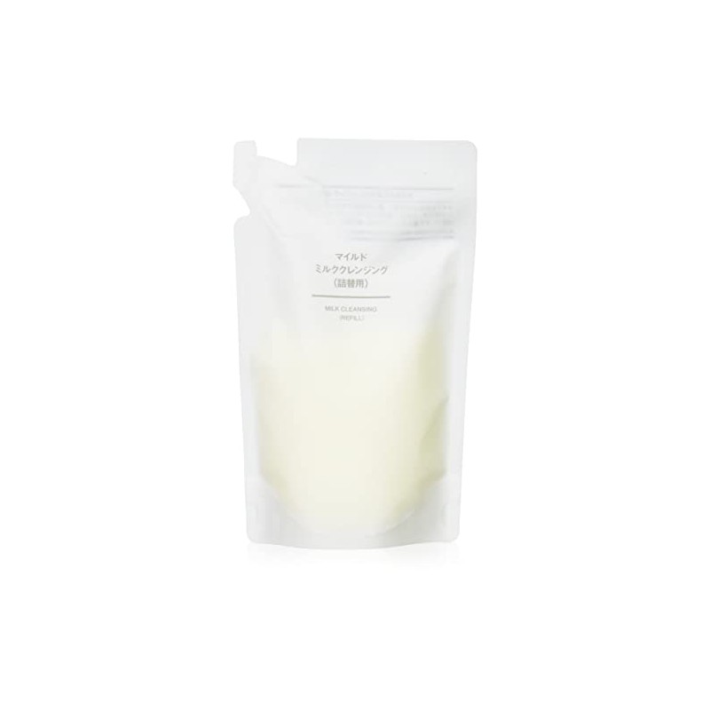 MUJI 44593950 Mild Milk Cleansing (For Refill) 6.1 fl oz