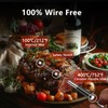 BFOUR Meat Thermometer Wireless Grill Thermometer Bluetooth with App, IP67