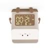 Cartoon Fun Milk Box Alarm Clock for Students, Digital Countdown
