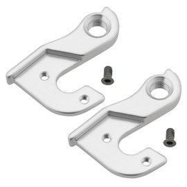 Be In Your Mind 2pcs Aluminium Bike Derailleur Hanger Gear Mech Replacement Part Compatible with Voodoo Bizango 2019 for Mountain Road Silver