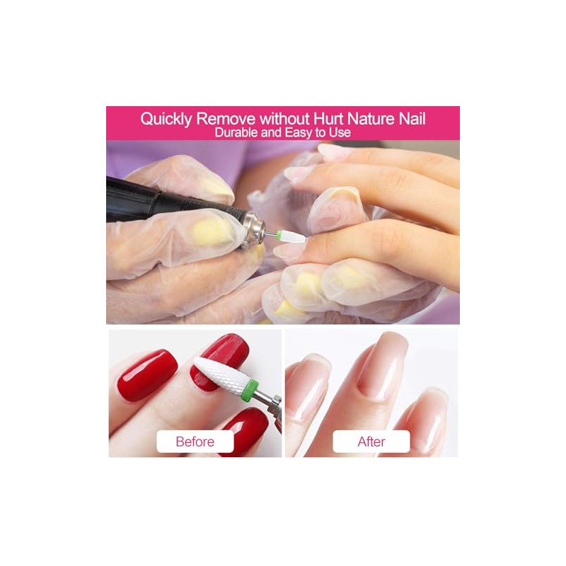 Traxenta 7 Pieces Nail Cutter Attachments, Cutter for Gel Nails,