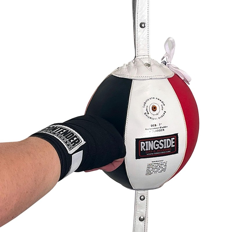 Ringside Leather Boxing Double End Bag, 7 inches