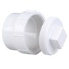 NIBCO 4 in. PVC Cleanout Adapter Spg x Cleanout with