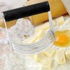 Multi-Purpose Dough Blender Mixer and Stainless Steel Pastry Scraper, Heavy
