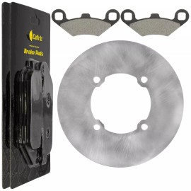 Caltric Brake Disc With Pads Front Left Or Right For Polaris Scrambler 500 4x4 1997