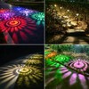 Bright Solar Pathway Lights 6 Pack,Color Changing+Warm White LED Solar