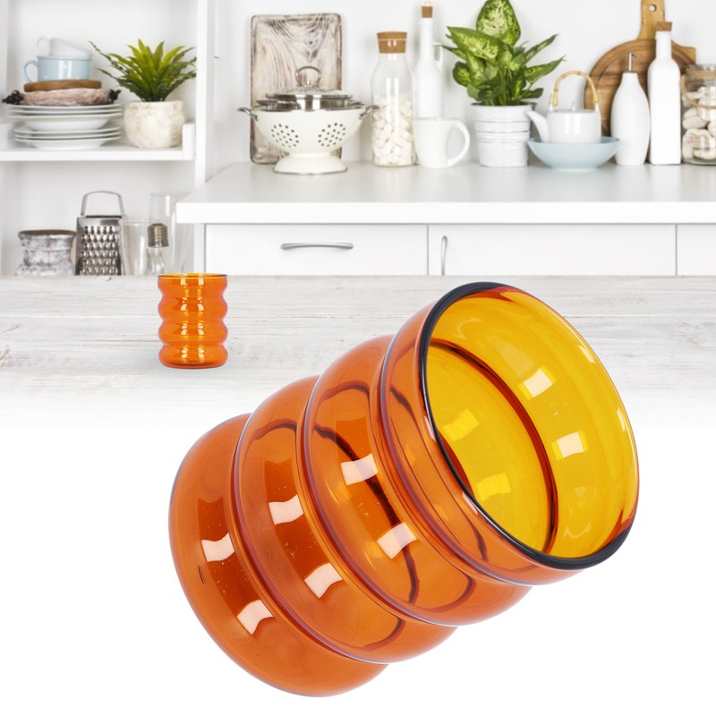 Bamboo Joint Design High Borosilicate Glass Cup HeatResistant Drinking Cup