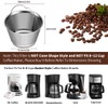 Perfect Fit Mr Coffee Reusable Basket Coffee Filters - 4-5