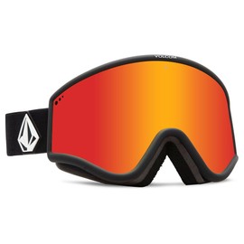 Volcom - Yae Goggles Matte Black + Bonus Lens Yellow/Red Chrome