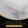 RAVINE Premium Modern Luxury Universal Toilet Handle Replacement, Majestic Collection.