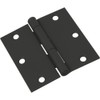National Hardware N241-190 V512 Door Hinge in Black,3-1/2 Inch