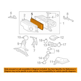 Toyota Genuine Parts - Element Sub-Assy, Ai (17801-20050)