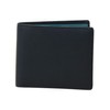 SHIPS 110030689 SAFFIANO Leather Men's Two-Tone Bifold Wallet, navy2