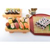 OBYJCA Sushi Mat Bamboo, Natural Bamboo Sushi Rolling Mat Sushi