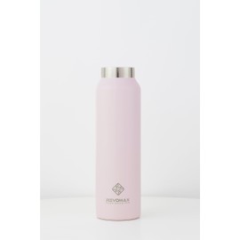 REVOMAX Carbonated Vacuum Insulated Bottle, No Cap, 16 oz (473 ml), 18 Hours Hot for 18 Hours, Cold for 36 Hours (Pale Pink)