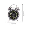 Bell Alarm Clock - Wind up Clock Luminous - Timer