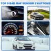 Yeoflagtrade 22250-65010 Mass Air Flow Sensor MAF Sensor for Toyota