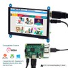 ELECROW For Raspberry Pi Screen, Touch Screen Monitor 5 Inch