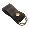 [highstyle] Tochigi Leather Key Chain, Made in Japan, Double D-Ring