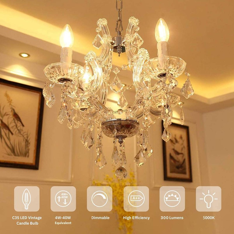 Raheem E14 LED Bulb, Dimmable, 110v 300 Lumens 5000k 40w