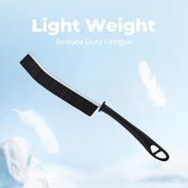 FOOGWEE Cleaning Products - Crevice Cleaning Brush - Cleaning Brushes for Small Spaces - Multifunctional Cleaning Tools for Bathroom Grout, Kitchen Sink and Home Gap (3, Black and White)