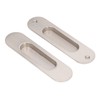 Sliding Door Handles Set Smoothing Surfaces Aluminum Alloy Closet Door