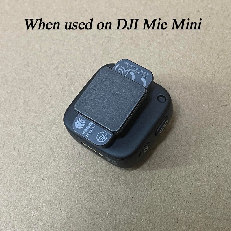 iMusk 1-Piece Original for DJI Mic Clip Magnet, Clothes OEM