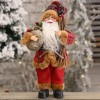 Santa Claus Plush Doll for Christmas Decor – 30cm Festive
