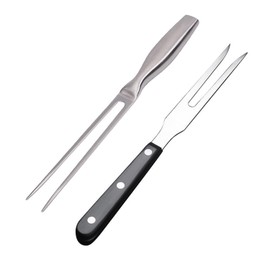TVSVKWE 2 Pieces Stainless Steel Barbecue Forks, Outdoor Picnic Tools, Cooking Accessories, Food Forks, Kitchen Tools.