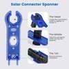 Elecoutek Solar Plug Set for 2.5/4/6 mm² Solar Cable, Solar
