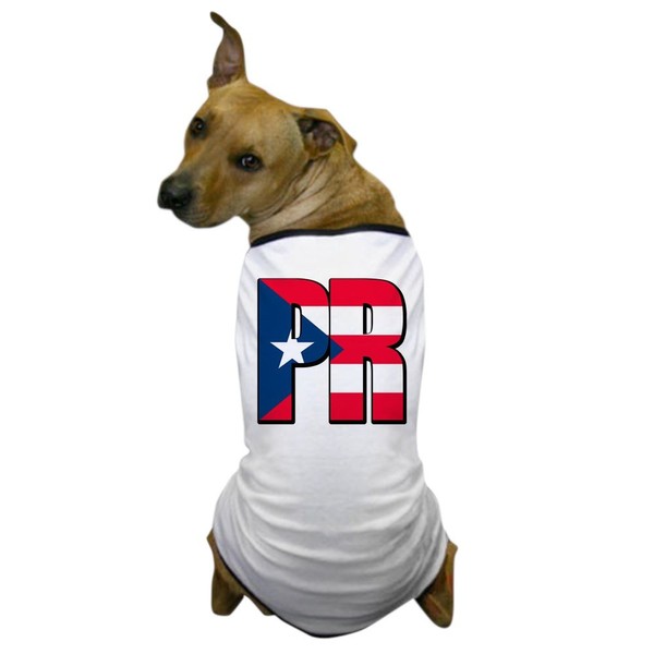 CafePress Puerto Rican Pride Dog T Shirt Dog T-Shirt, Pet Clothing, Funny Dog Costume