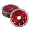 GoYonder 4.5 inch Super Thin Diamond Tile Blade, X Teeth