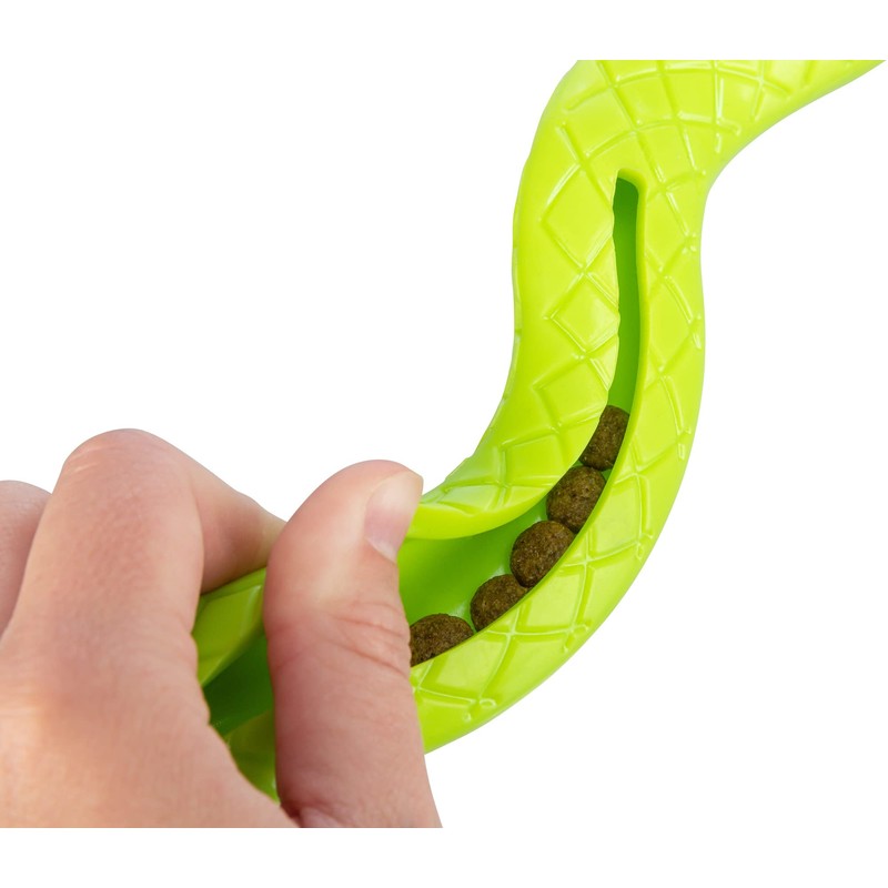 TRIXIE Snack Snake, TPR, 27 cm, green - 34931