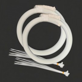 Lightolife Track Curtains Bunk Bed Curved Removable Curtain Track for Bunk Bed Curtains, 4m Matches 2 Panels