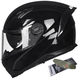 ILM Motorcycle Helmets Full Face with Anti-Fog Pinlock for Cascos para Motos Snowmobile Mens Women Heated Shield Compatible DOT Model 129