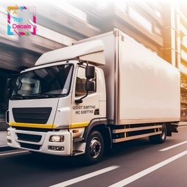 Custom US DOT Stickers for Trucks - Custom Stickers for Trucks MC and US DOT Number - Waterproof UV Resistant US DOT Number Stickers for Trucks, SUV - 2 Sets US DOT and MC Stickers