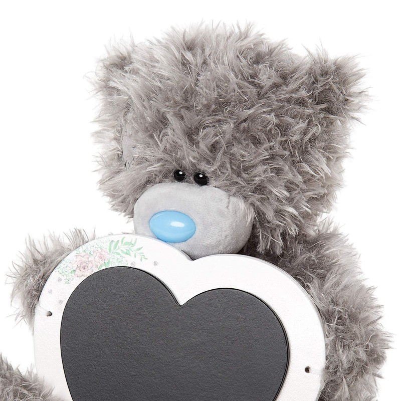 Me To You AP901039 Tatty Teddy Love Heart Chalkboard Bear,one