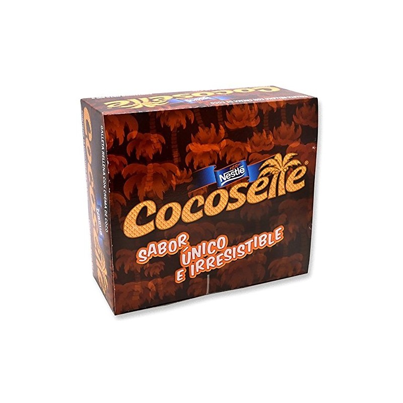 Cocosette, Wafer Cookie Filled with Coconut Cream, (pack of 21