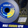 LOZLIN 4.5" Diamond Angle Grinder Blade - Ultra-Thin Dry Cutting