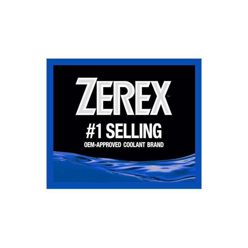 Zerex Asian Vehicle Blue Antifreeze Coolant Concentrate 1 Gallon