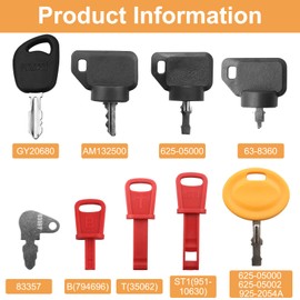 VIDABTE 9 Pentesting Master Key Set for Cub Cad-et M-TD John De-ere Hus-qvarna to-ro Craft-sman Kub-OTA Troy-Bi-lt Snow Engines 625-05000 63-8360 532411935 AM132500 GY20680 83357 925-2054A
