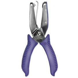 McGill 53200 1/16-Inch Round Hand Punch with 2-Inch Reach, Purple, 0.75 H x 6.5 L x 3.25 W