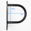 Blackthorn Wall Mount for Rope Training - Black, 25x17x10cm