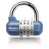 Master Lock 1534EURD Combination Padlock, Blue,green,orange,random,red, 5,9 cm x 6,4
