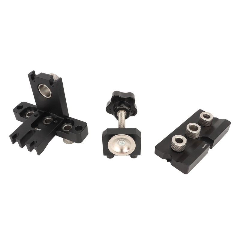 Dowel Jig Quick Precise Positioning Hole Drill Locator Aluminum Alloy
