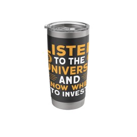 Cryptocurrency Design For Investor And Hodler Stainless Steel Insulated Tumbler