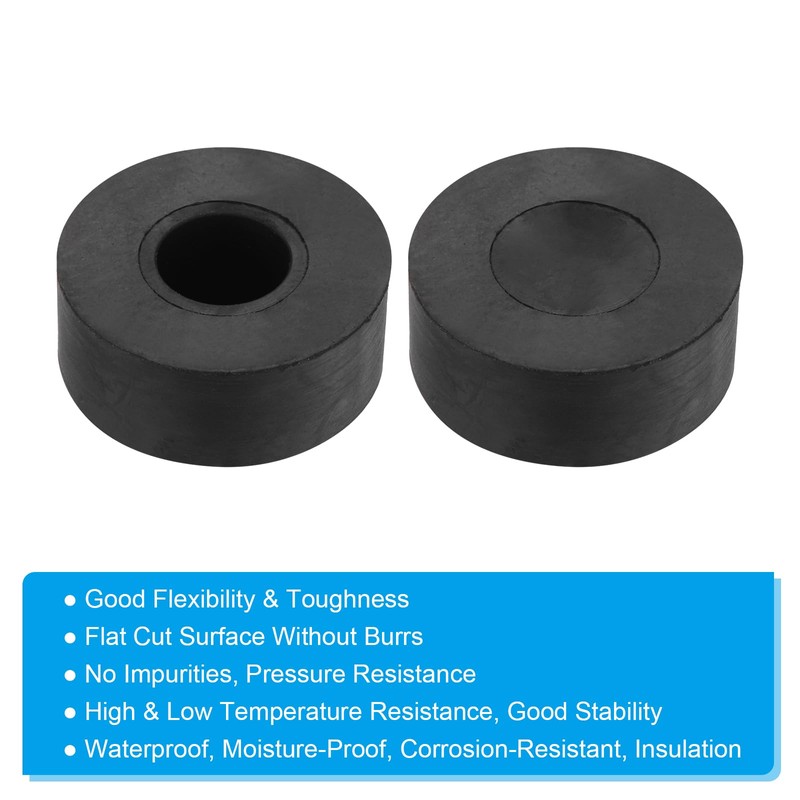 PATIKIL Vibration Isolation Washers 25mm Outside Diameter 8mm Inner Diameter