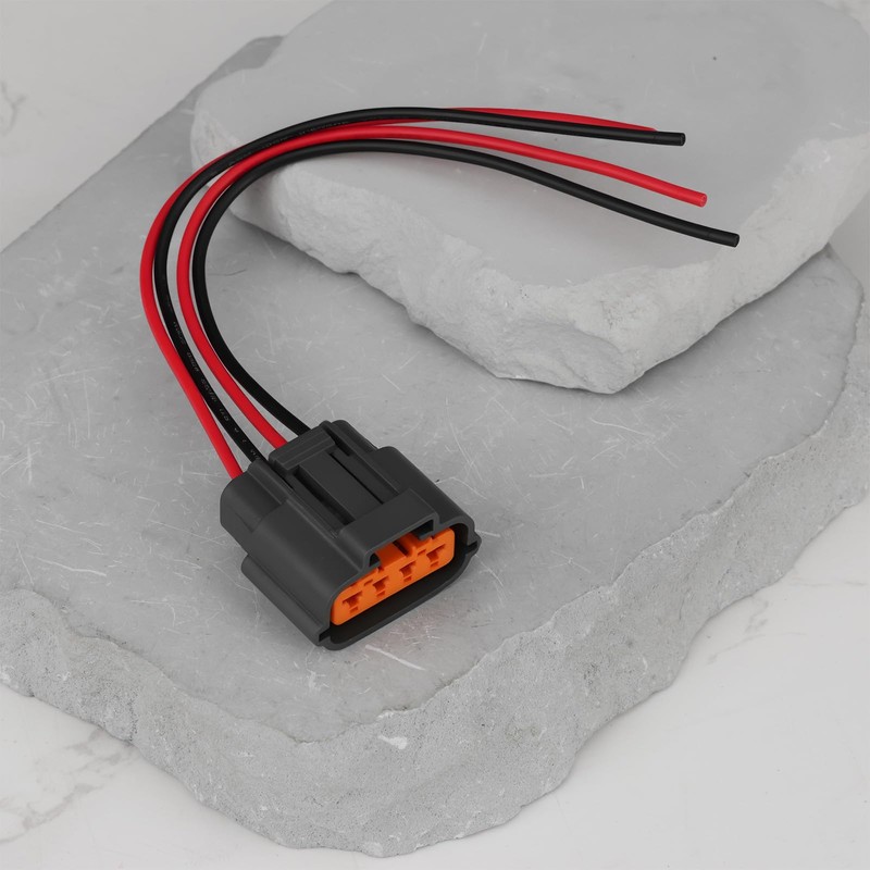 OTOTEC 4 Pin Pre Wired Connector Cable Compatible with Mazda