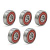 sourcingmap 5pcs 6200RS 10 x 30 x 9mm Double Sealed